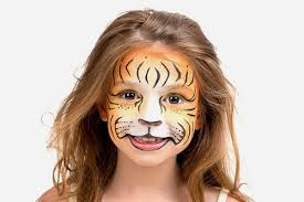 easy tiger halloween makeup