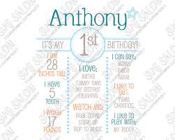 Boy Birthday Board Template Svg Cut File Set For Cricut And