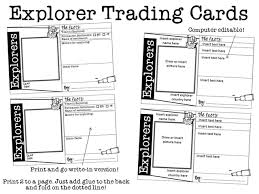 Ginger Snaps Explorers Trading Cards For Any Explorer