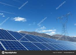 Solar Power Plants And Power Towers Stock Photo Wangsong 165430670