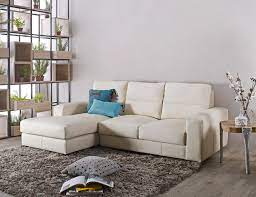 l shape leather sofa in