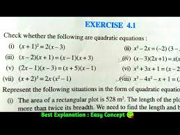 Exercise 4 1 Ncert Solutions