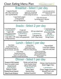Clean Eating Meal Plan Pdf With Recipes Your Family Will