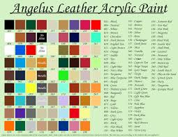 Angelus Color Chart My Shoe Repair Specialist Kande Shoe
