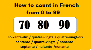 counting in french from 0 to 99 a