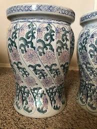 Vintage Chinese Ceramic Lotus Flower