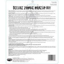 deluxe zombie makeup kit
