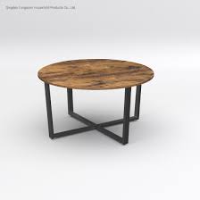 Durable Cocktail Table Rustic Brown