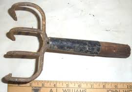 hand cultivator in garden antiques for
