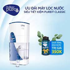 Máy lọc nước Unilever Pureit Classic - Không cần cắm điện - Bảo hành chính  hãng 12 tháng - Máy lọc nước