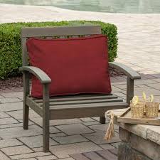 Arden Selections Profoam 18 X 24 In Outdoor Deep Seat Back Cover Ruby Red Leala
