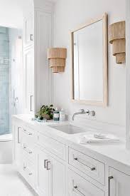 cream bathroom cabinets design ideas