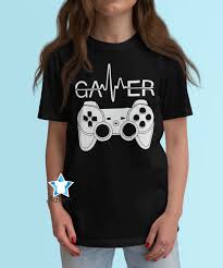 game controller gamer tshirt uni t