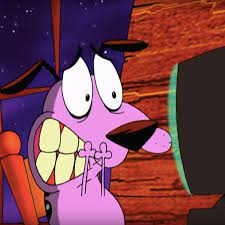 The things i do for love!. Courage The Cowardly Dog Is Still Terrifying