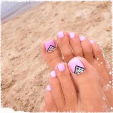 If you are into baby colors and flowers then this is the. 50 Cute Summer Toe Nail Art And Design Ideas For 2020