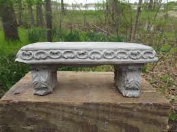 7 1 2 Cement Bench W Detailed Edge