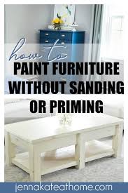 Perfectly Painted Furniture Without Sanding