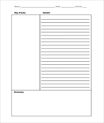Note Templates 17 Free Word Excel Pdf Format Download
