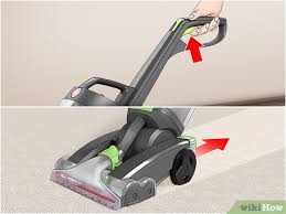 how to use a hoover carpet cleaner