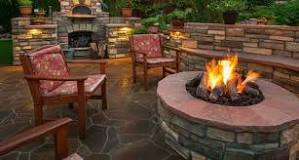 Image result for gas fire pit table