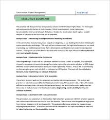 Construction Proposal Templates 17 Free Word Pdf Format Download