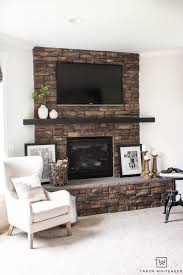 Light Stone Fireplace Inspiration