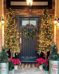 front door christmas decoration ideas