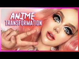 extreme anime makeup transformation