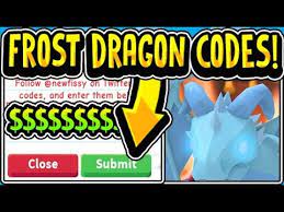 Codes for adopt me 2021. All Adopt Me Frost Dragon Update Codes 2019 Adopt Me Legendary Frost Dragon Roblox Youtube