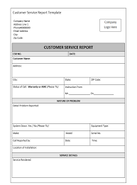 Pdf hvac invoice template free download. Customer Service Report Template Excel Word Templates