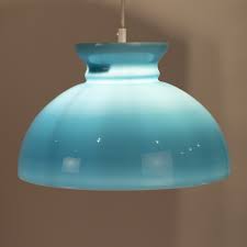 Vintage Turquoise Pendant Lamp