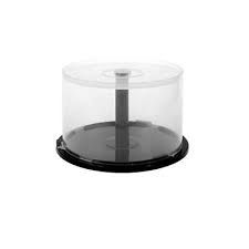 5 x 50 storage capacity CD DVD empty Spindle Tub plastic Cake Box Case  Cakebox | eBay
