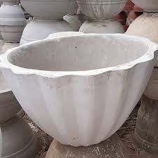 round white cement pot at rs 1799 piece