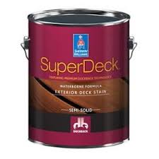 Superdeck Exterior Waterborne Semi Solid Color Stain