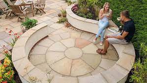 Indian Sandstone Garden Paving Circle