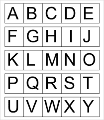 free printable alphabet letter 10