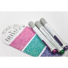 Nuvo Glitter Markers Exclusive Bundle 9 Marker Combo Set
