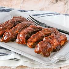 country style ribs with maple bbq sauce
