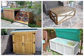 Outdoor storage sheds design ideas can include a compact storage unit with enough space to store firewood. 10 Charming Diy Outdoor Storage Ideas Garden Lovers Club