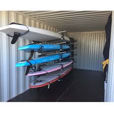 paddleboards surfboards locked