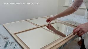 Diy Wood Frame Mirror With Ikea Mirrors
