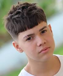 Side swept hair with side fade 20 Of The Most Popular 10 Year Old Boy Haircuts