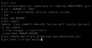 Git for windows provides a bash emulation used to run git from the command line. Git Wikipedia
