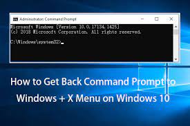 fix command prompt missing from windows