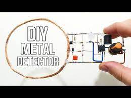 The metal detector is built with one 100µh coil that has 40 mm in diameter and is made of 50 turns/0.4 mm wire. How To Make Metal Detector At Home Skeleton Pcb Youtube Metal Detector How To Make Metal Detector