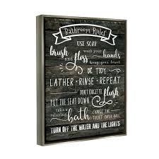 Cad Floater Frame Typography Wall Art