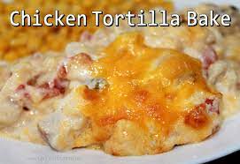 Food And Cook Chicken Tortilla Bake gambar png