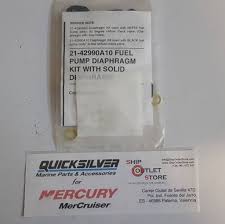 21 42990a10 Mercury Quicksilver Fuel Pump Diaphragh Kit