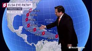 Hurricane Elsa: Track storm's path and ...