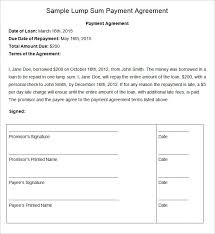 Payment Plan Agreement Template 12 Free Word Pdf Documents